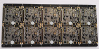 Fabrication multicouche FR4 TG150 Soldermask noir matériel de panneau de carte PCB de machines de jeu