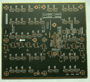 La carte PCB de communication d'émetteur de FM de dispositif d'antenne avec le double de conformité de RoHS a dégrossi