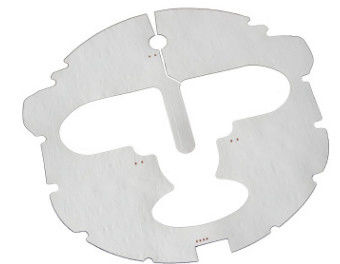 carte de panneau de carte PCB de lumière de l'épaisseur LED de 0.8mm pour le masque compact et les couleurs blanches