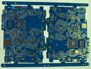 Panneau à haute densité de carte PCB d'or bleu d'immersion pour l'instrument