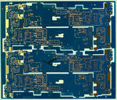 Panneau à haute densité de carte PCB d'or bleu d'immersion pour l'instrument