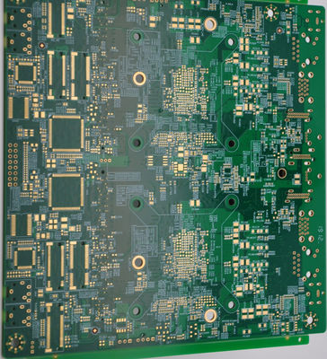 Carte minimum de prototype de panneau de carte PCB de fibre de verre des trous 0.1mm avec la surface de l'ENIG