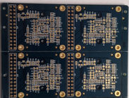 Fabrication rapide de carte PCB de soudure du masque FR4 TG150 de prototype de panneau bleu de carte PCB