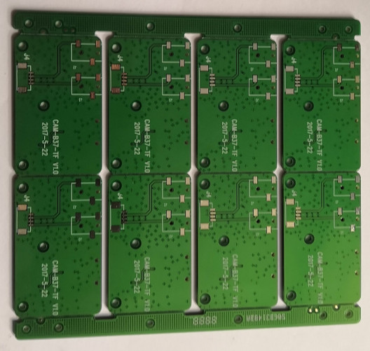 Épaisseur électronique du panneau 1.2mm de carte PCB de prototype d'OEM conception de 6 couches pour le dispositif portable intelligent